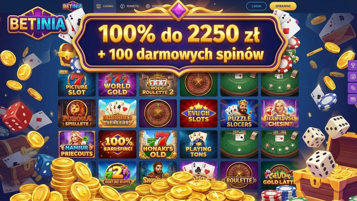 Betinia bonus powitalny